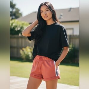 Adidas Coral Pink Shorts